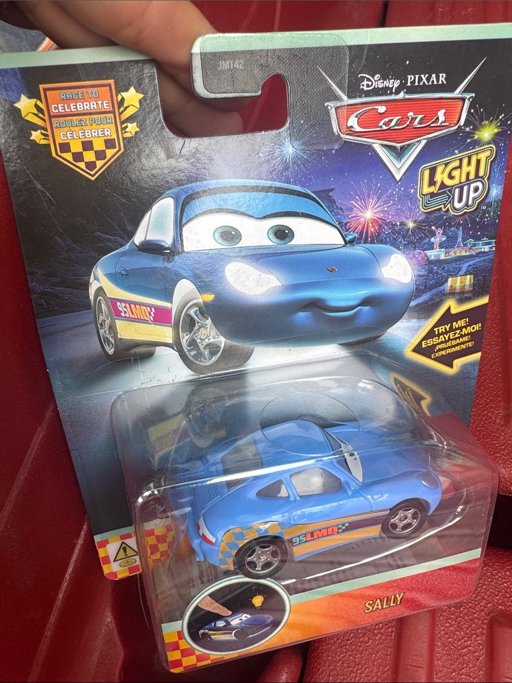 Cars 'Sally' Light-Up Blue Die-Cast Car